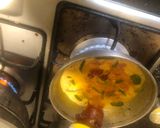 A picture of step 5 of Tomato Capsicum Sabji.
