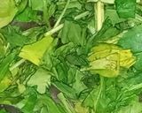 A picture of step 2 of Spinach Soup.