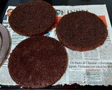 A picture of step 6 of Black Forest Cake.