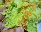 Foto langkah ke 7 dari resep Roti Kasur Kukus Moka Pandan.