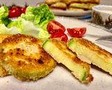 Une image de l'étape 4 de Courgettes rondes panées.