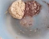 A picture of step 3 of Eggless cookies.