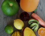 Une image de l'étape 6 de Jus multifruits 🍋🍐🍏🥝🥕🥭🍊.
