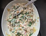 Une image de l'étape 5 de °Courgettes rondes farcies ricotta et lardons°.