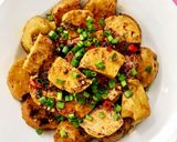 Hình bước làm 2 của món Chả Chay Kho Tiêu