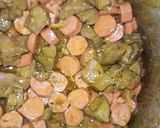 A picture of step 1 of Liver and Sausage sauce.