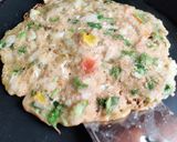 ओट्स चीला (Oats Chilla recipe in Hindi) रेसिपी चरण 9 फोटो