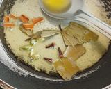 A picture of step 1 of Doi chingri prawns- bengali recipe.