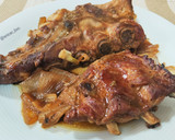 Foto del paso 4 de la receta: Costillar de cerdo al horno con salsa de naranja y soja