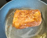 A picture of step 8 of Caramelized Brioche French Toast (Torrijas).