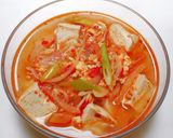Foto langkah ke 5 dari resep Sundubu Jjigae (Sup Tahu Pedas ala Korea).