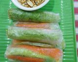 Hình bước làm 4 của món Bò Bía Chay