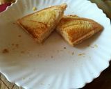 A picture of step 5 of Sandwich with egg filling.