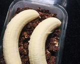 A picture of step 2 of Ragi sweet puttu pazham.