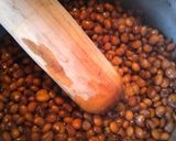 A picture of step 1 of Pigeon Peas Mukimo.
