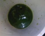 A picture of step 1 of Spinach & Lime mini cakes.