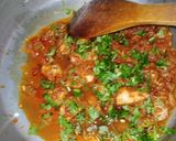 A picture of step 6 of Kachoomar Biryani.