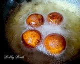 A picture of step 9 of Peanut Stuffed Chhole Paneer Gulabjamun.