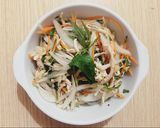 Hình bước làm 3 của món Nộm gà xé phay
