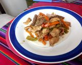 Foto del paso 9 de la receta: Guisado de carnes con pita árabe