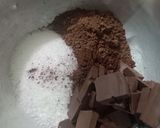 Foto langkah ke 2 dari resep 54. Puding Coklat Oreo.