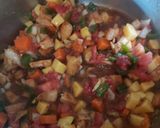 Foto del paso 2 de la receta: Guiso de fideos con pechugas de pollo.