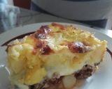 Pas rețetă Carne tocata cu cartofi la cuptor (un alt fel de a face musaca) 12 fotografie