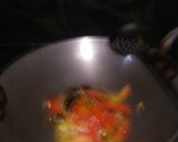 A picture of step 2 of Coconut milk cauliflower sabji.