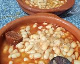 Foto del paso 9 de la receta Alubias con morcilla y careta en puchero de barro