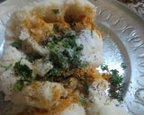 A picture of step 2 of Suji paneer tikki.