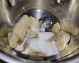 चॉकलेट बनाना मिल्क शेक (Chocolate banana milk shake recipe in hindi) रेसिपी चरण 2 फोटो