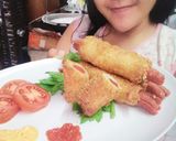 Foto langkah ke 4 dari resep Roti gulung sosis yummy.