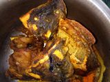 বাঁধাকপি  ও কাতলা মাছের মাথার ঘন্ট (bandhakopi o katla macher ghonto recipe in Bengali)