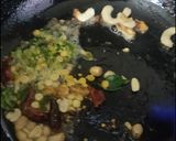 A picture of step 2 of Upma veggie cakes.