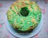Foto langkah ke 9 dari resep Cake Marmer Pandan (Sifon Keto).