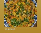 A picture of step 1 of Khandvi.