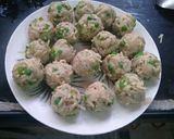 A picture of step 6 of Spaghetti balls(finger foods for kids).