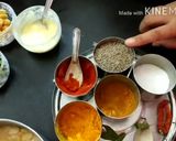 A picture of step 2 of વાલ નુ શાક.
