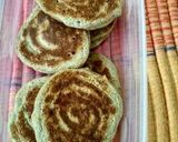 Foto langkah ke 7 dari resep Banana Oat Souffle Pancake.