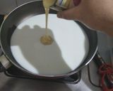 A picture of step 2 of Bread Rasmalai.