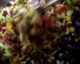 A picture of step 11 of Mexican Platter-Tangy Rajma Curry and Mexican Rice.