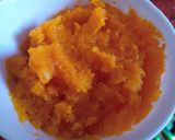 A picture of step 1 of Butternut Chapattis.