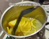 A picture of step 1 of Double lemon chicken with cheat’s preserved lemon.