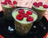 Foto del paso 2 de la receta: Mousse de Matcha con Leche de Soja y Frambuesas ! 🥄👍