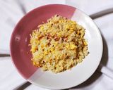Foto langkah ke 4 dari resep 76. Butter Rice with sausage.