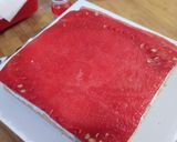 Foto langkah ke 9 dari resep Strawberry Watermelon Cake.