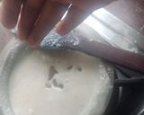 A picture of step 5 of Coconut Rose Phirni.