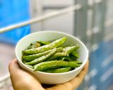 Hình bước làm 3 của món Đậu Hà Lan Xào Tỏi