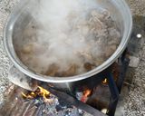 صورة لخطوة 1 من وصفة المنسف على الحطب