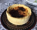 Une image de l'étape 18 de Flan pâtissier aux raisins de corinthe et vanille pâte brisée au rhum.